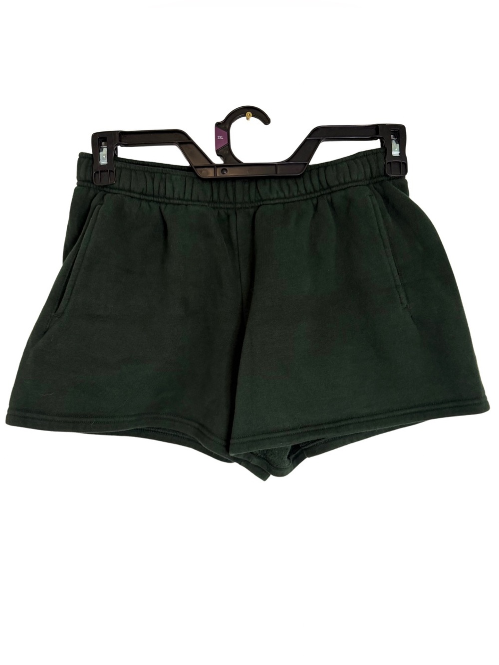 3/$20 Offline by Aerie Dark Green Athletic Pull-On Sweat Shorts Size Medium